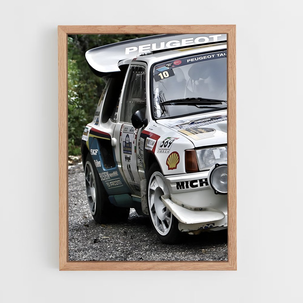 Poster Gravel Road Adventure – affiche Peugeot (vue 4)